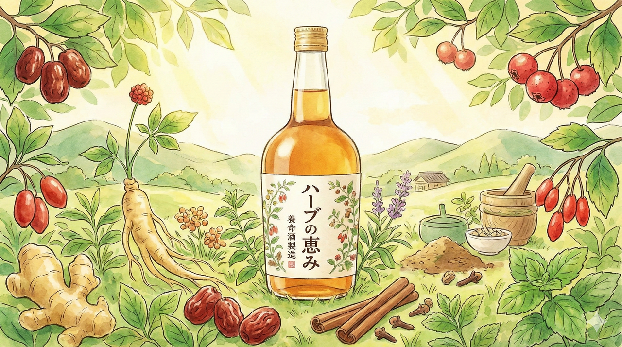 養命酒製造の「ハーブの恵み」とは？特徴・味わい・飲み方を徹底解説
