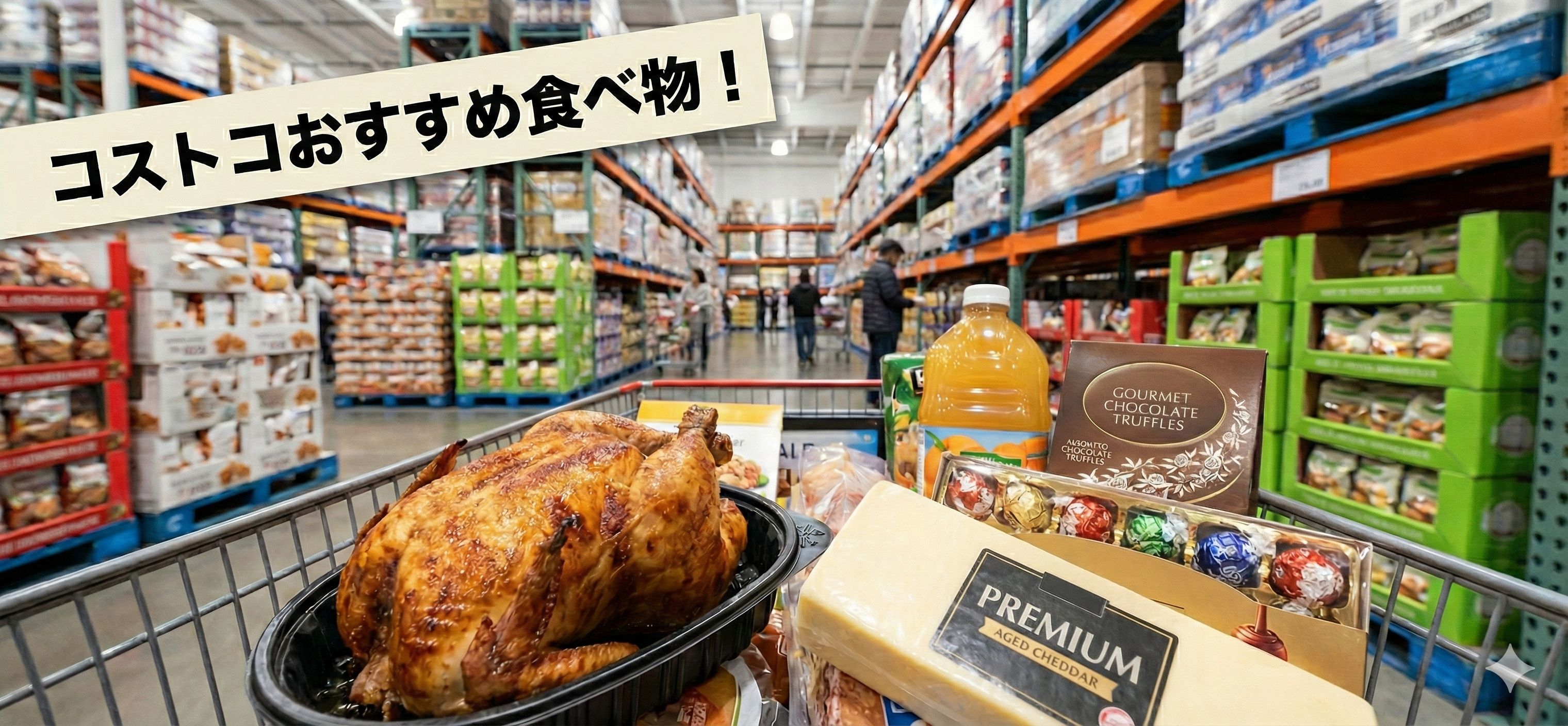 コストコで買うべき人気の美味しい食べ物・飲み物特集！定番のチキンやチーズ、一人暮らしに嬉しい個包装お菓子まで